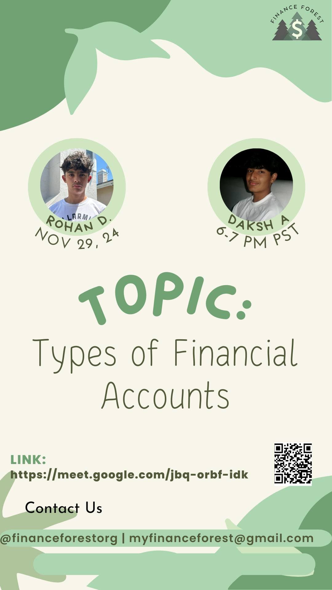 Financial literacy webinar